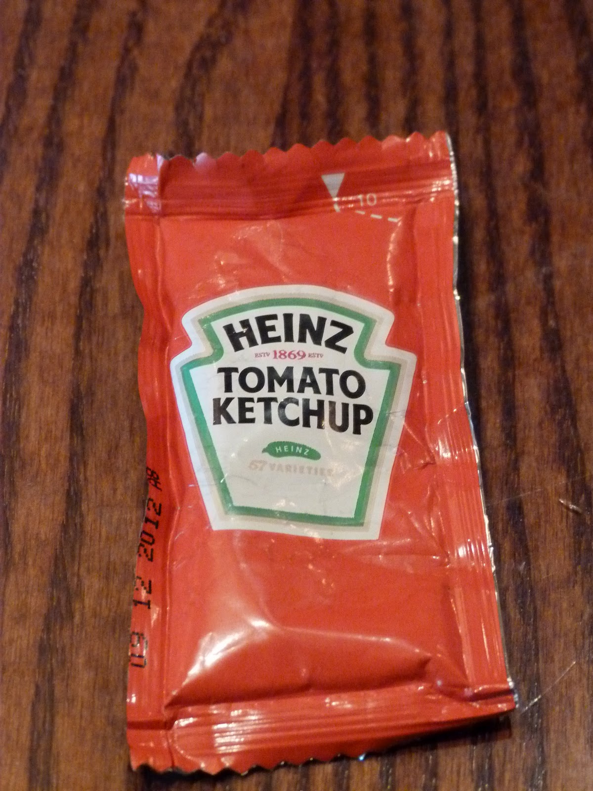ketchup sachet