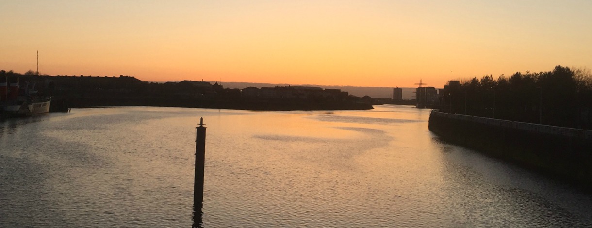 River Clyde at dusk