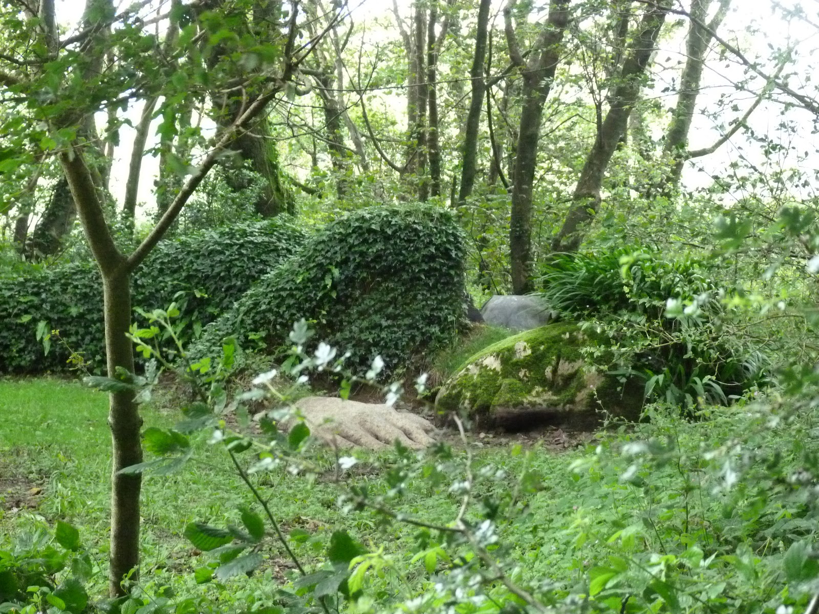 Mud Maid at the Lost Gardens of Heligan