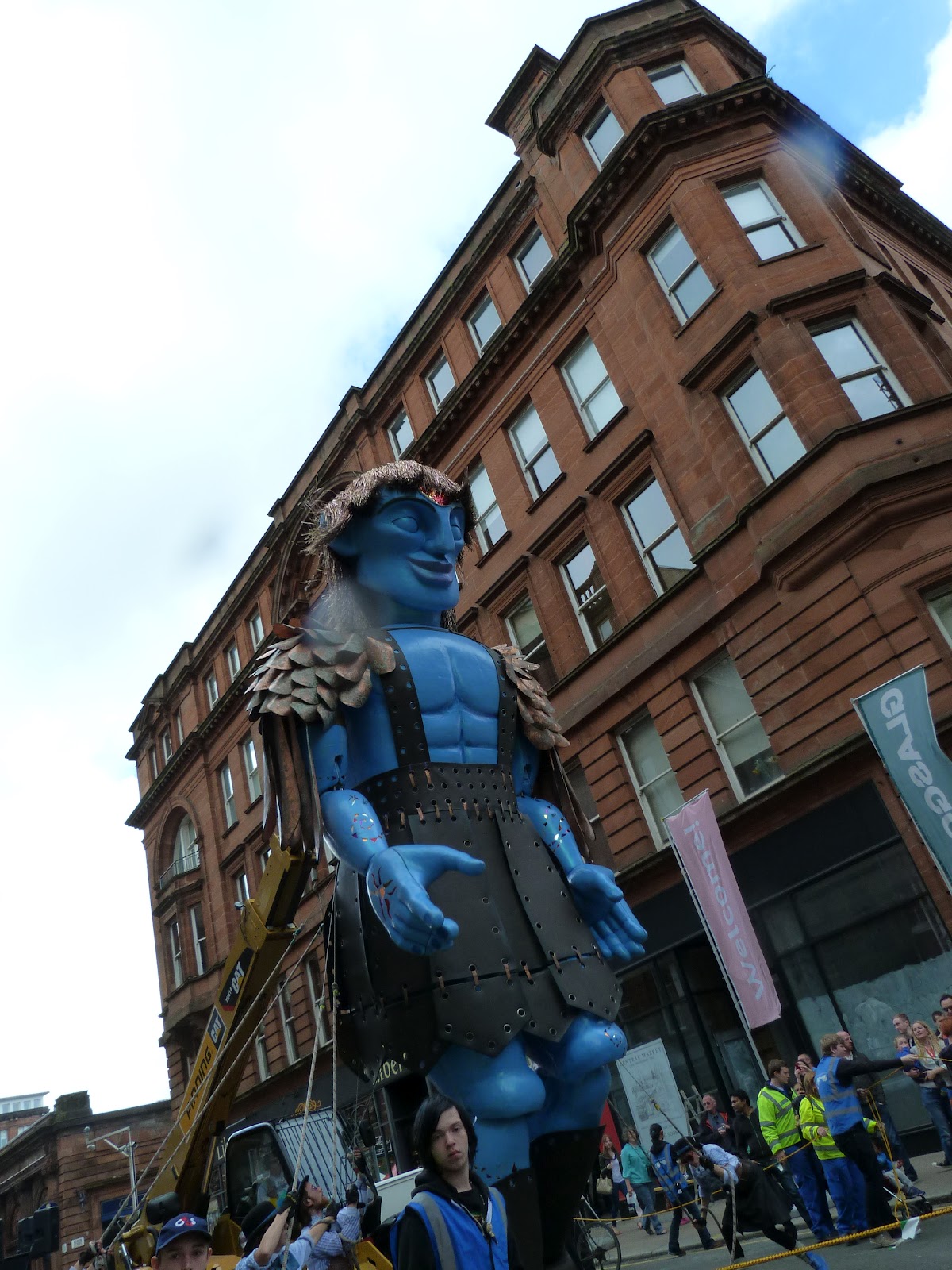 The Big Man at Glasgow's Merchant City Festival